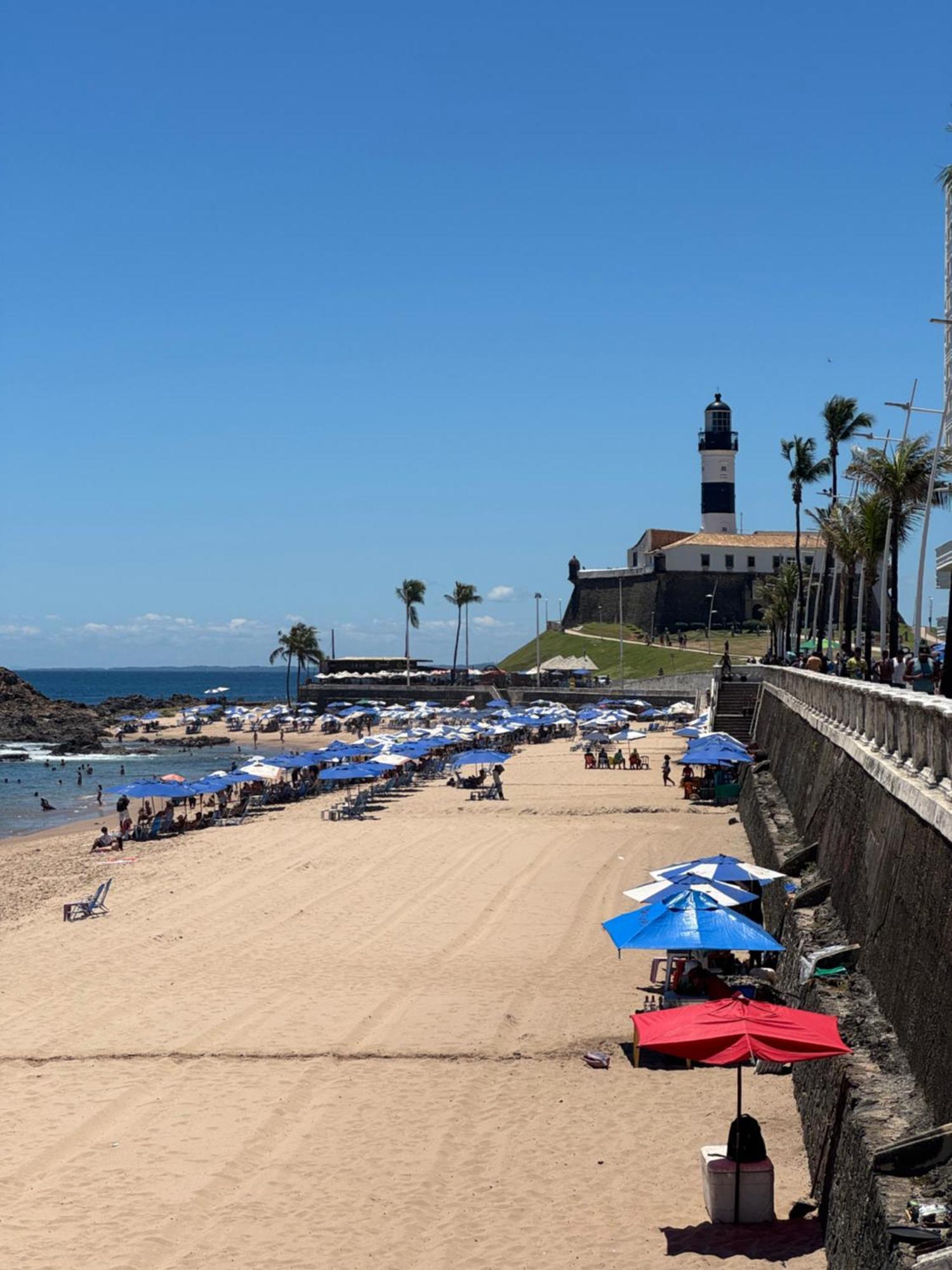 Apartamento Frente Mar Na Barra, Salvador-Ba Eksteriør bilde